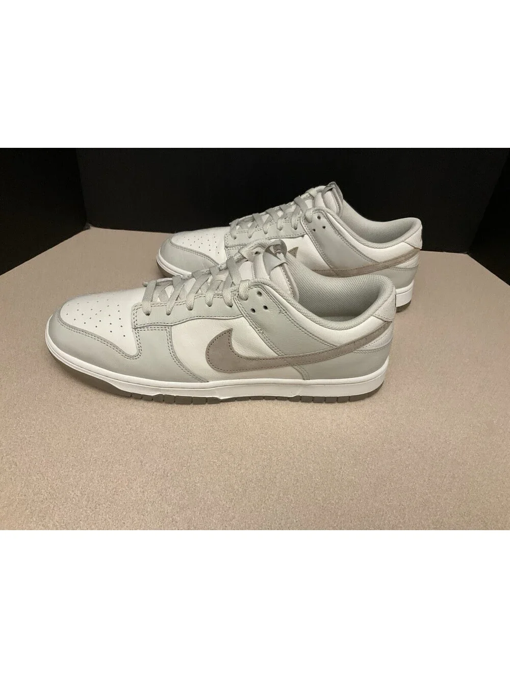 Mens Nike Dunk Low Retro Phantom Khaki/Light Bone Athletic Shoes. Size 14. Nice!
